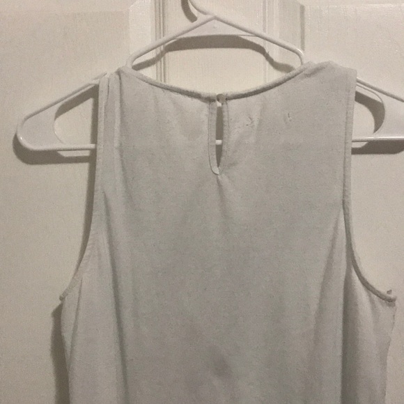 White Eyelet Patterned Tank from Maurices - Picture 7 of 10
